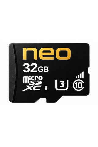 Neo 32 Gb Hafıza Kartı Micro Sd Kart Ve Adaptörü 100 Mb/s