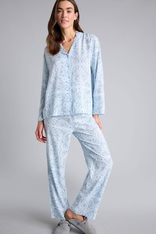 Defacto Desenli Pijama Takımı Üst Alt F9824AX26SP
