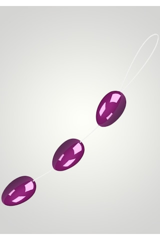 xShopum 3\'lü Mor Kegel Ve Zevk Topları