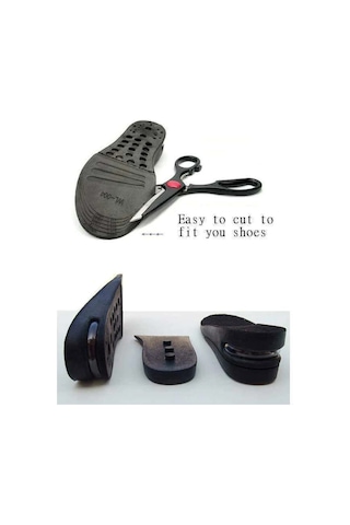 Hava Yastıklı Boy Uzatıcı Tabanlık Ayakkabı Topuk Air Tam Boy 7 CM