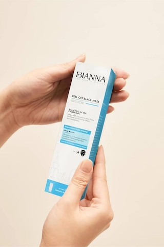 Bianna Acne Akne Karşıtı Soyulabilir Siyah Yüz Maskesi 100 ML