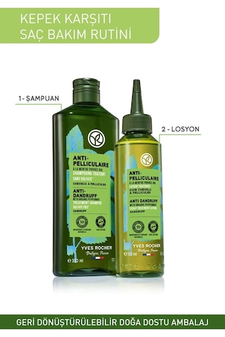 Yves Rocher Anti- Pelliculaire Kepek Karşıtı Şampuan 300 ML + Saç Losyonu 150 ML