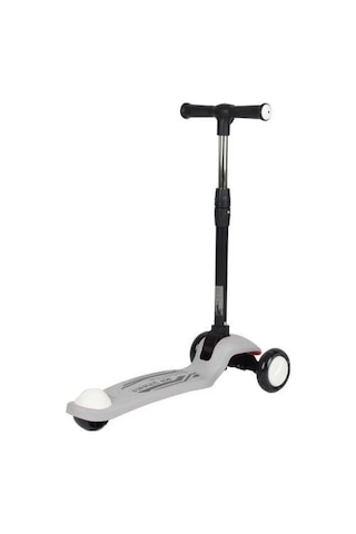3+ Yaş Pro Scooter Işıklı Mat Gri Renkli Çok Renkli