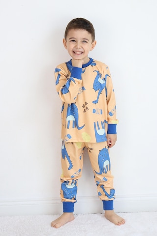 Erkek Pijama Takımı Hardal