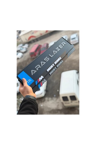 Bmw M Logolu Lüx Mat Pleksi Kabartmalı 3d Plakalık - 827669828