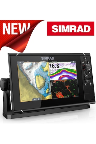 Simrad Nss9 Evo3 Çok Fonksiyonlu Balık Bulucu Chartplotter