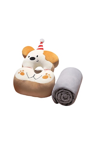 Homyl Ofis Masası Yastık Seyahat Yatak Odası Kanepe Için Çok Sarıkulakbattaniyeli