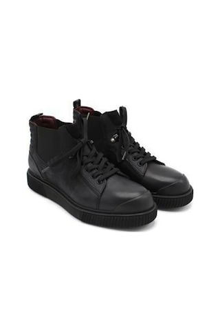 Clays 1318 Erkek Casual Bot - Siyah-siyah
