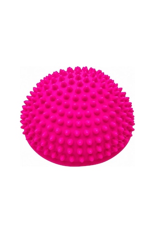 Delux Serisi Fitness Aleti Yoga Jimnastik Msjb-10 Masajlı Yarım Denge Topu Pembe