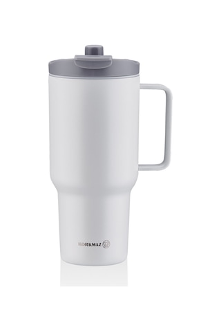 Korkmaz Freedom Pipetli Buz Mavisi Termos 1 Litre A5577-3 Çok Renkli