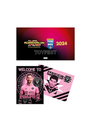 Panini Adrenalyn Fifa 365 - 2024 Official Trading Card Futbolcu Kartları Etiketi 16 Paket