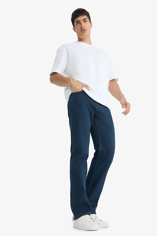 Defacto Diago Comfort Fit Yüksek Bel Geniş Paça Düz Paça Jean Pantolon V0796az25wnnm34 Mavi-nm34