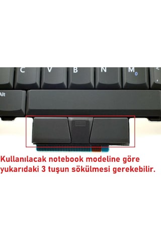 Dell Latitude E6400 E6410 E6500 E6510 M2400 M4500 Pp27l E6510 M4400 E5400 Klavye Siyah Tr 0fxh91, V082025bk