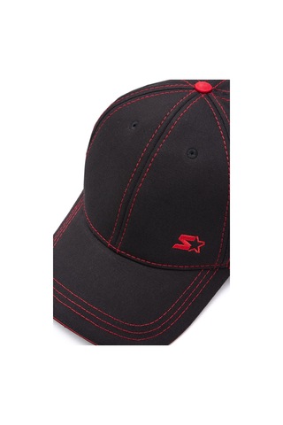 Starter Sheldon Siyah Baseball Cap Nakışlı - Unisex Şapka Siyah