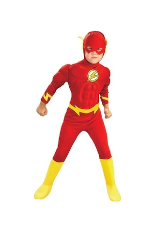 Kostümsarayı Flash Kostümü Kaslı Lüks