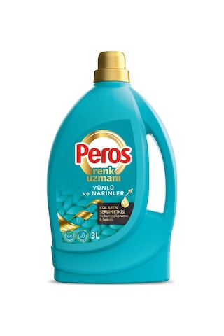 Peros Sıvı Deterjan Narinler Turkuaz 4 x 3 L