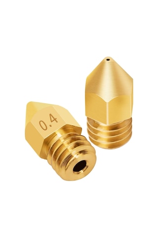 20 Adet Mk8 Nozzle 0.4Mm Ender 3 V2 5 Plus Bluer Uyumlu