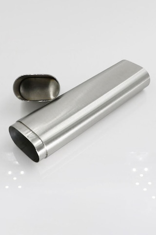 Aliminyum İkili 64 Ring Gri Puro Kılıfı Puro Kutusu Kc05