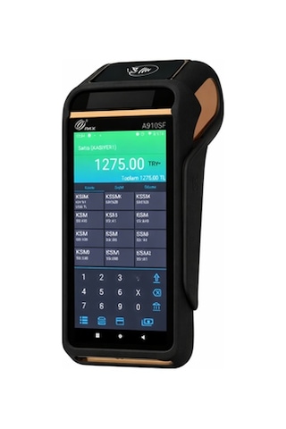 Pax A910sf Uyumlu Silikon Kılıf Açık