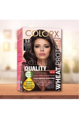 Saç Boyası Tekli Set - 3.0 Koyu Kahve