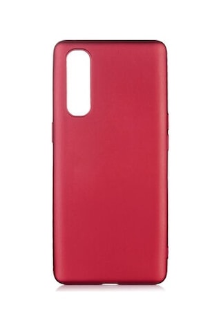 Oppo Reno 3 Pro 5g Kılıf Esnek Yapılı İnce Slim Silikon Kapak Ryc/premier Bordo