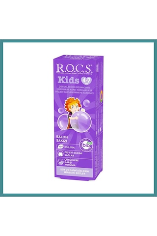Trendexa .kids Diş Macunu 4-7 Yaş 35 Ml Sakız Renk: Sakız Mac
