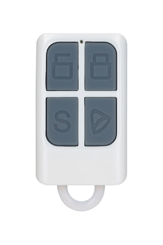 Konesam 4 Tuşlu 433mhz Kablosuz Kumanda 1527 Çipi - Güvenlik Alarmı İçin Asker/çıkar/sos/ev Modu, Pil Dahil Wl-8w