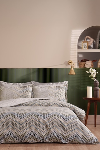 Puffy Rolf Çift Kişilik Ranforce Nevresim Takımı - Gri Gri