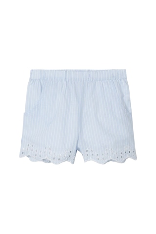 Name It Kız Bebek Regular Fit Şort 13227304 Mavi
