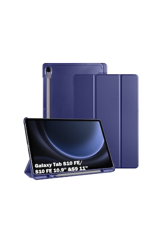 Samsung Galaxy Tab S9 Fe/s10 Fe 10.9inç Uyumlu Kılıf S Pen Kalem Bölmeli Smart Kapak