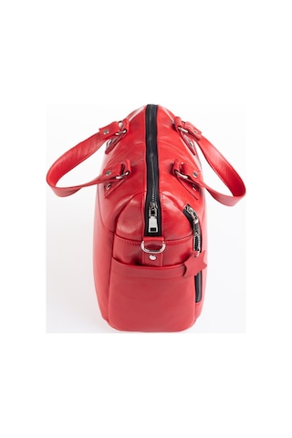 Derinss Leather Derinss Dkb0049 Hakiki Deri Kırmızı Kadın El Ve Omuz Çantası 001