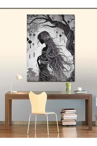 Kanvas Tablo Bu Dil Ve Kızıl Ejder 70cmx100cm