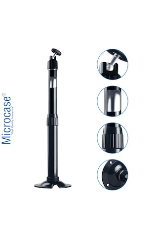 Microcase Metal Uzayabilen Döner Başlıklı Cctv Kamera Projeksiyon Duvara Monte Askı Aparatı-al5282