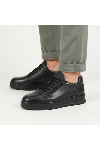 Libero 5576 Hakiki Deri Erkek Ayakkabı Siyah