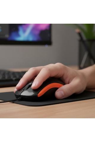 Usb Kablolu 3d Optik Mouse