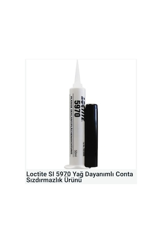 Loctıte Sı 5970 Yağ-titreşim Dayanıklı Siyah Sıvı Conta 50ml Loctıte Sı 5970 Yağ-titreşim Dayanıklı Siyah Sıvı Conta 50ml