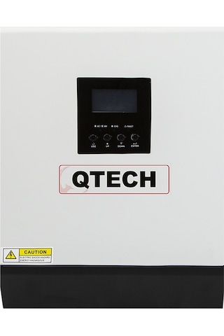 Qtech 3kVA 2400 W Tam Sinüs Akıllı İnverter