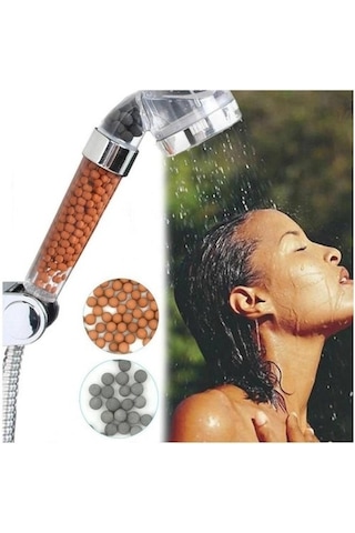 Sulook Boncuklu Spa Su Tasarruflu Ve Arıtmalı Duş Başlığı Su Arıtma Filtreli Başlık Boncukluduş
