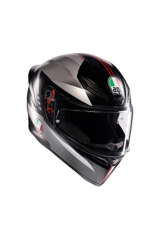 Agv K1 S Lap Siyah Gri Kırmızı Confıguratıon Kask Diğer