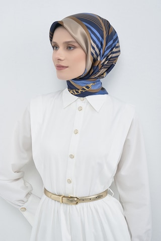 Armine Saf İpek Sura Eşarp-2026 İlkbahar-yaz- 952100d Lacivert