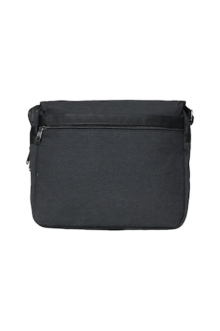 Unısex Kanvas Postacı Çantası Askılı Omuz Çantası Okul Çantası Körüklü Çapraz Çanta Pst02 Siyah Siyah