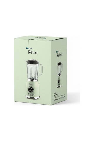 Aura AU11002Y 600 W Retro Blender