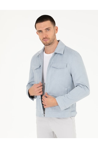 Pierre Cardin Erkek Mavi Deri Mont-kaban 50275817-300