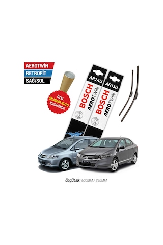 Bosch Aerotwin Honda City Silecek Takımı (2006-2011)