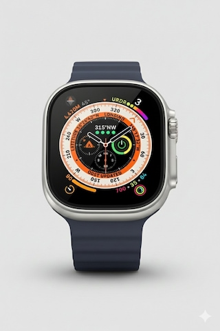49mm Akıllı Saat İçin Titanyum Çerçeveli Temperli Cam Ekran Koruyucu Çizilmeye Dayanıklı