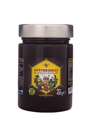 Balpınarı Apitherbal Mix Plus Arı Ürünleri Ve Bitkisel Ultra Macunu 450 G Balpınarı Apitherbal Mix Plus Arı Ürünleri Ve Bitkisel Ultra Macunu 450 G