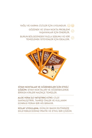 Mjcare Nose Patch - Siyah Nokta Ve Gözenek İçin Temizleyici Burun Bandı 20'li