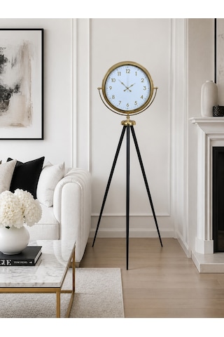 Heritage Gold Zarif Tripod Ayaklı Saat