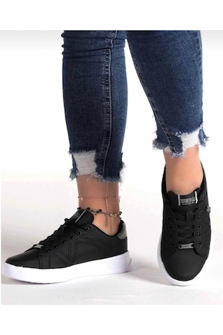 U.s. Polo Assn. Exxy 5fx 101946744 Kadın Sneaker Ayakkabı Siyah 36-40 Siyah