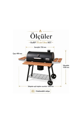 Karp 75 Ultra Set Bbq Mangal Diğer
